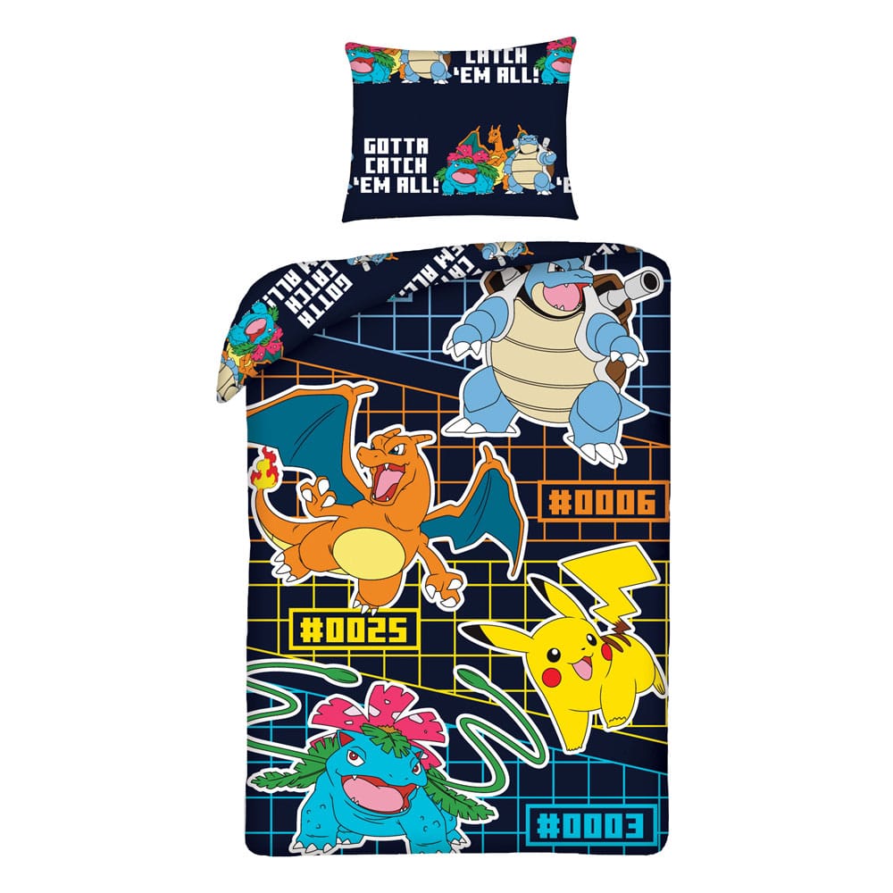 PRE ORDINE - Pokémon Duvet Set Ver. 12 140 x 200 cm / 70 x 90 cm