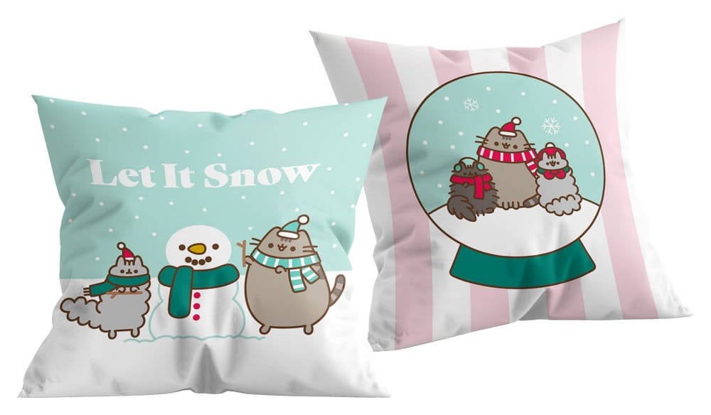 PRE ORDINE - Pusheen Pillow Let it Snow 40x40 cm