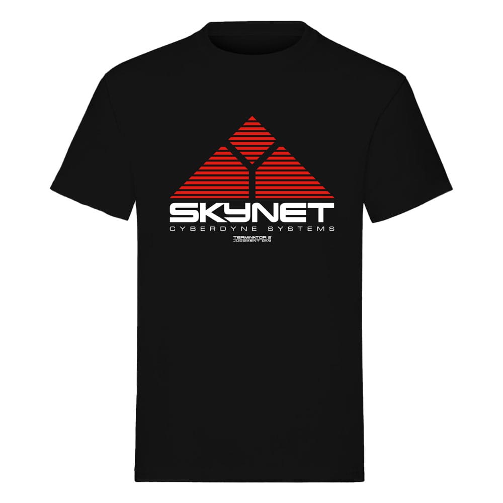 Terminator 2: Judgment Day T-Shirt Skynet Logo