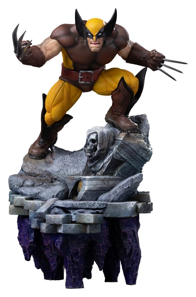 PRE ORDINE - Marvel Comics BDS Art Scale Diorama Statue 1/10 Wolverine Infinity Gauntlet 25 cm