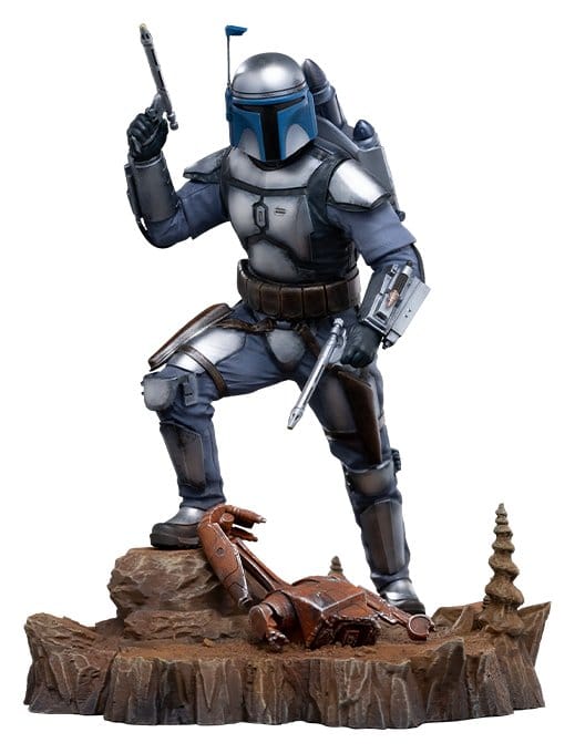 PRE ORDINE - Star Wars Jango Fett Art Scale Statue 1/10 Jango Fett 21 cm