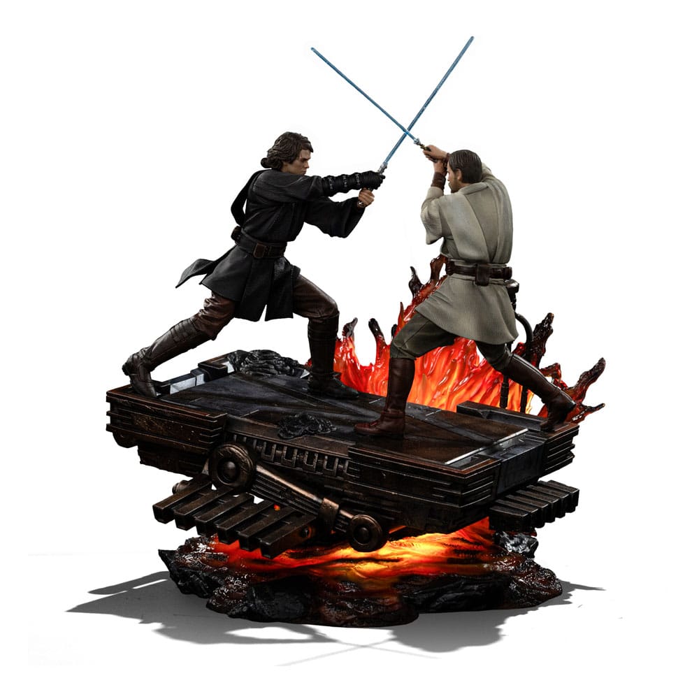 PRE ORDINE - Star Wars Art Scale Statue 1/10 Anakin vs. Obi Wan 34 cm