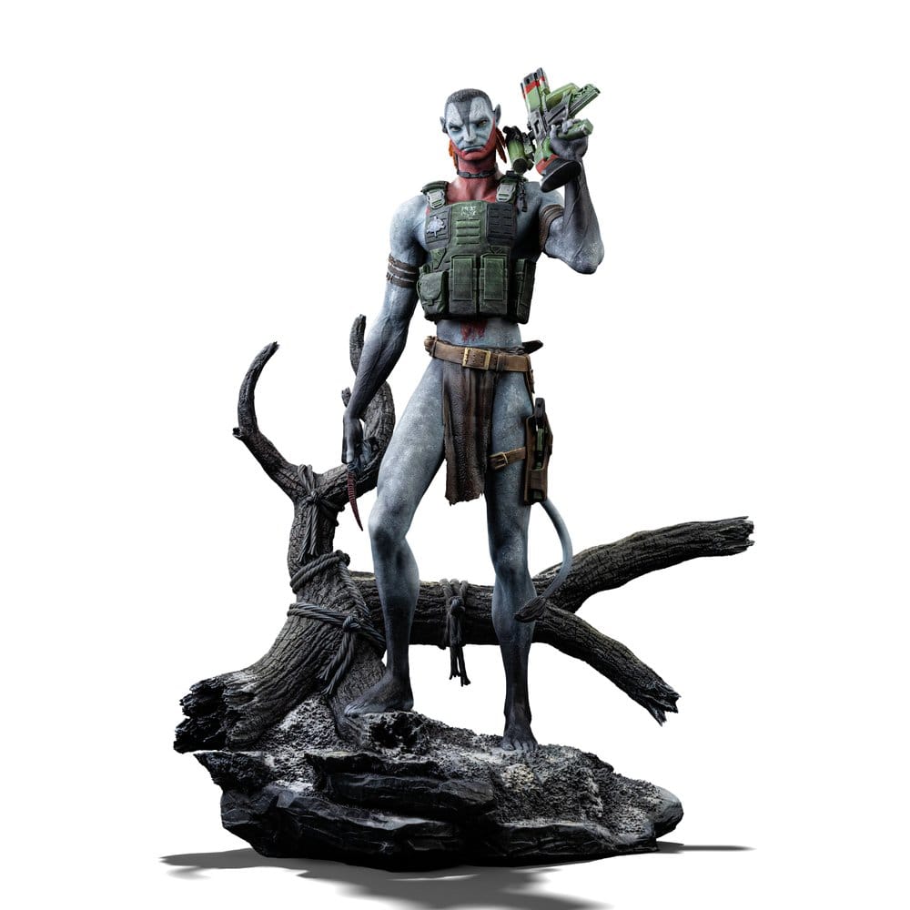 PRE ORDINE - Avatar 3: Fire and Ash Art Scale Statue 1/10 Miles Quaritch 36 cm