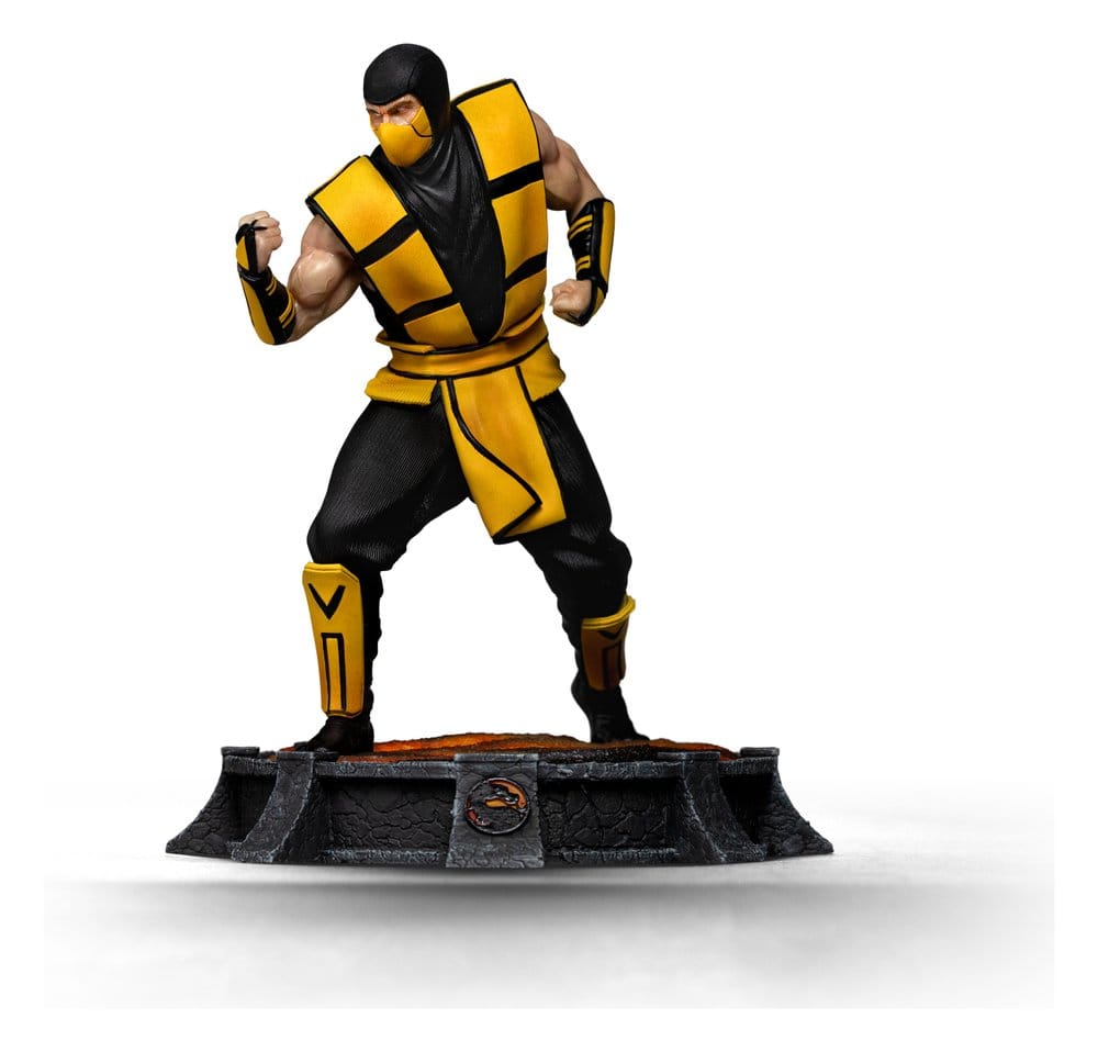 PRE ORDINE - Mortal Kombat Art Scale Statue 1/10 Scorpion (Variant) heo exclusive 21 cm