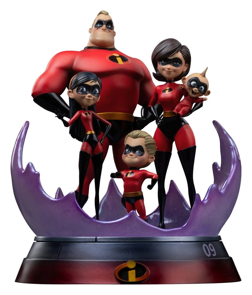 PRE ORDINE - The Incredibles Art Scale Diorama 1/10 The Incredibles 25 cm