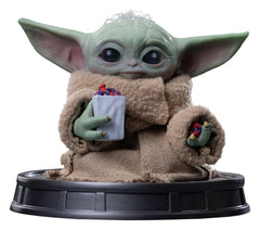 PRE ORDINE - The Mandalorian & Grogu Grogu Collection Statue Grogu Popcorn Time