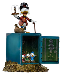 PRE ORDINE - Duck Tales Art Scale Statue 1/10 Uncle Scrooge McDuck and Nephews 30 cm