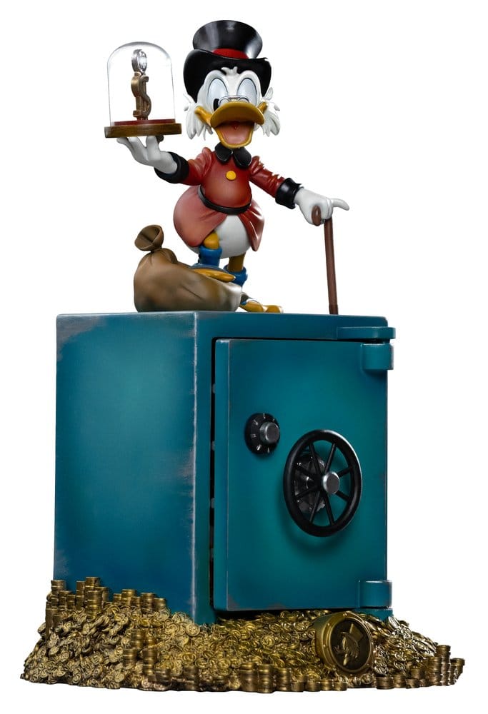 PRE ORDINE - Duck Tales Art Scale Statue 1/10 Uncle Scrooge McDuck and Nephews 30 cm