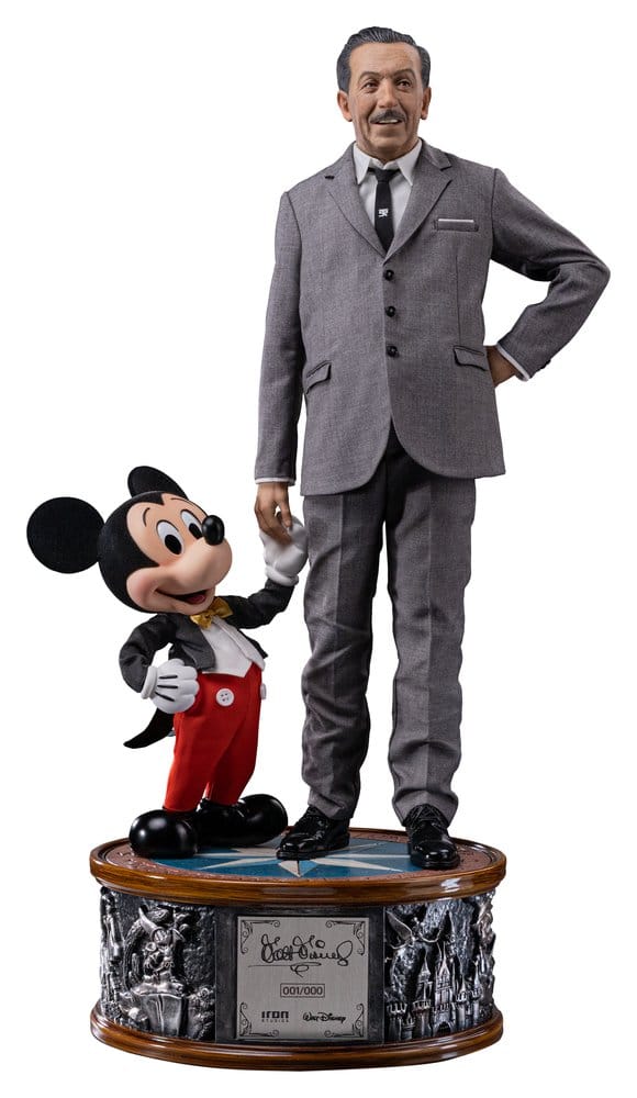PRE ORDINE - Disney Classics Legacy Replica Statue 1/4 Walt Disney & Mickey Mouse 59 cm