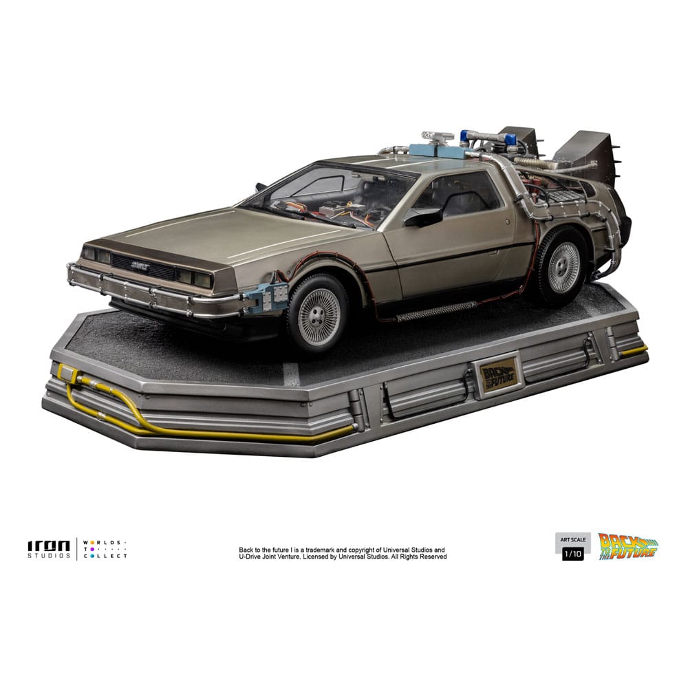 PRE ORDINE - Back to the Future Art Scale Statue 1/10 DeLorean 53 cm