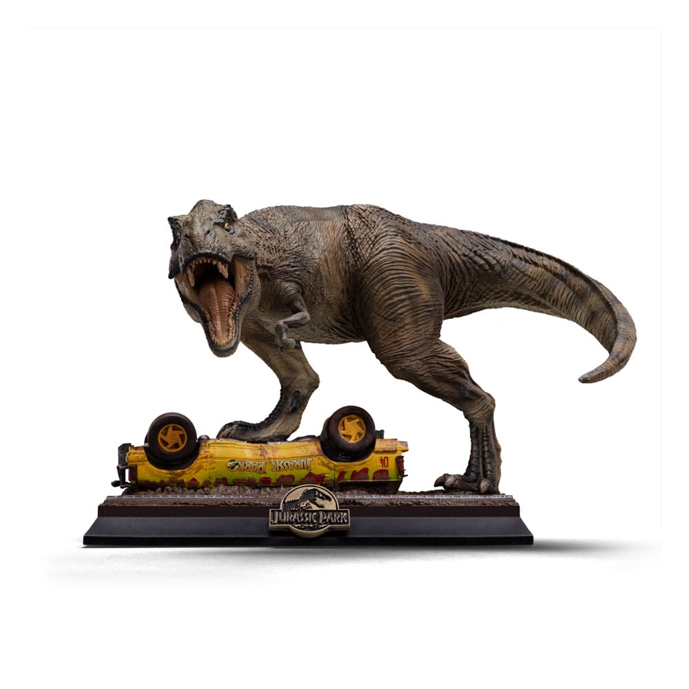 PRE ORDINE - Jurassic Park Icons Statue T-Rex Attack 15 cm