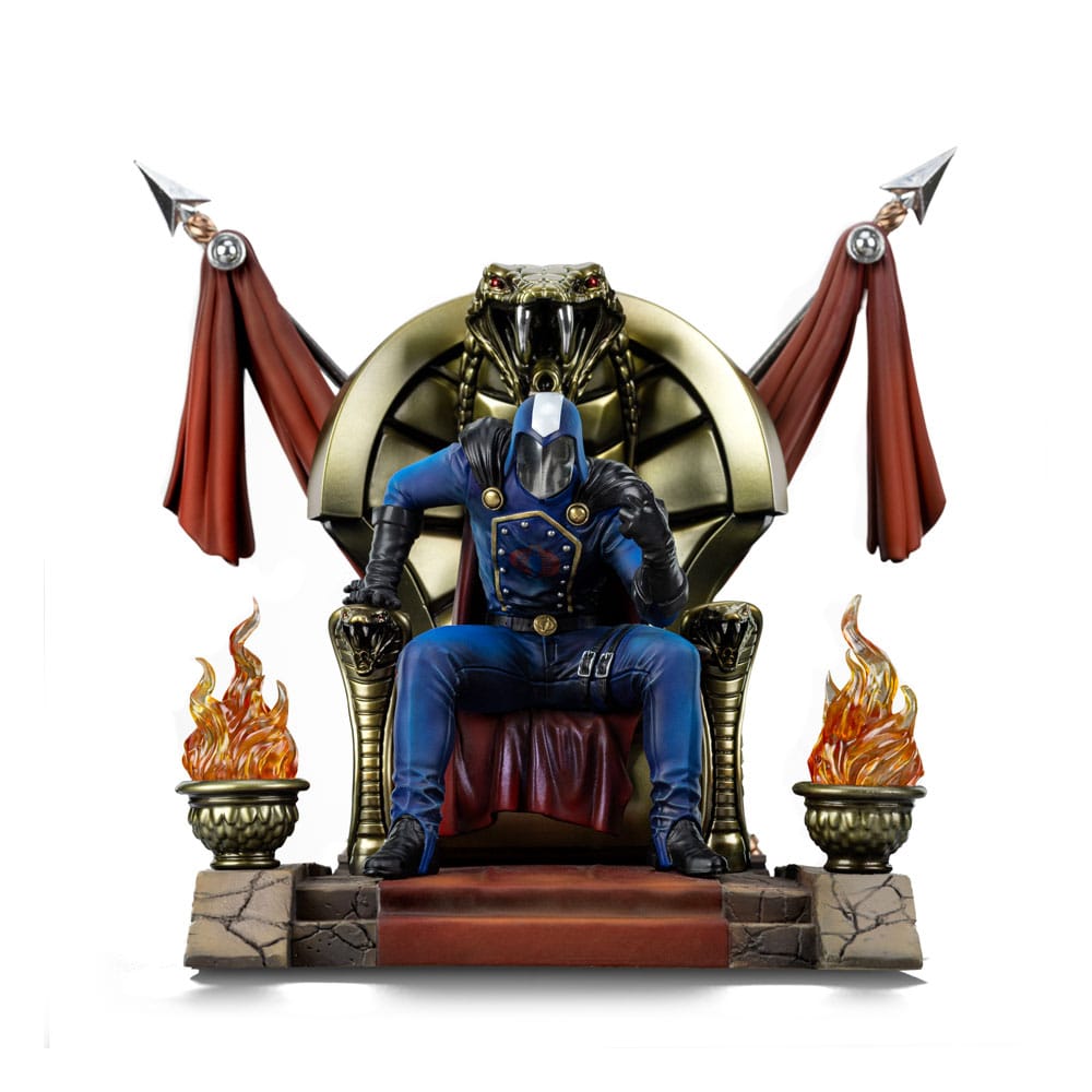 PRE ORDINE - GI Joe Art Scale Statue 1/10 Cobra Commander 25 cm