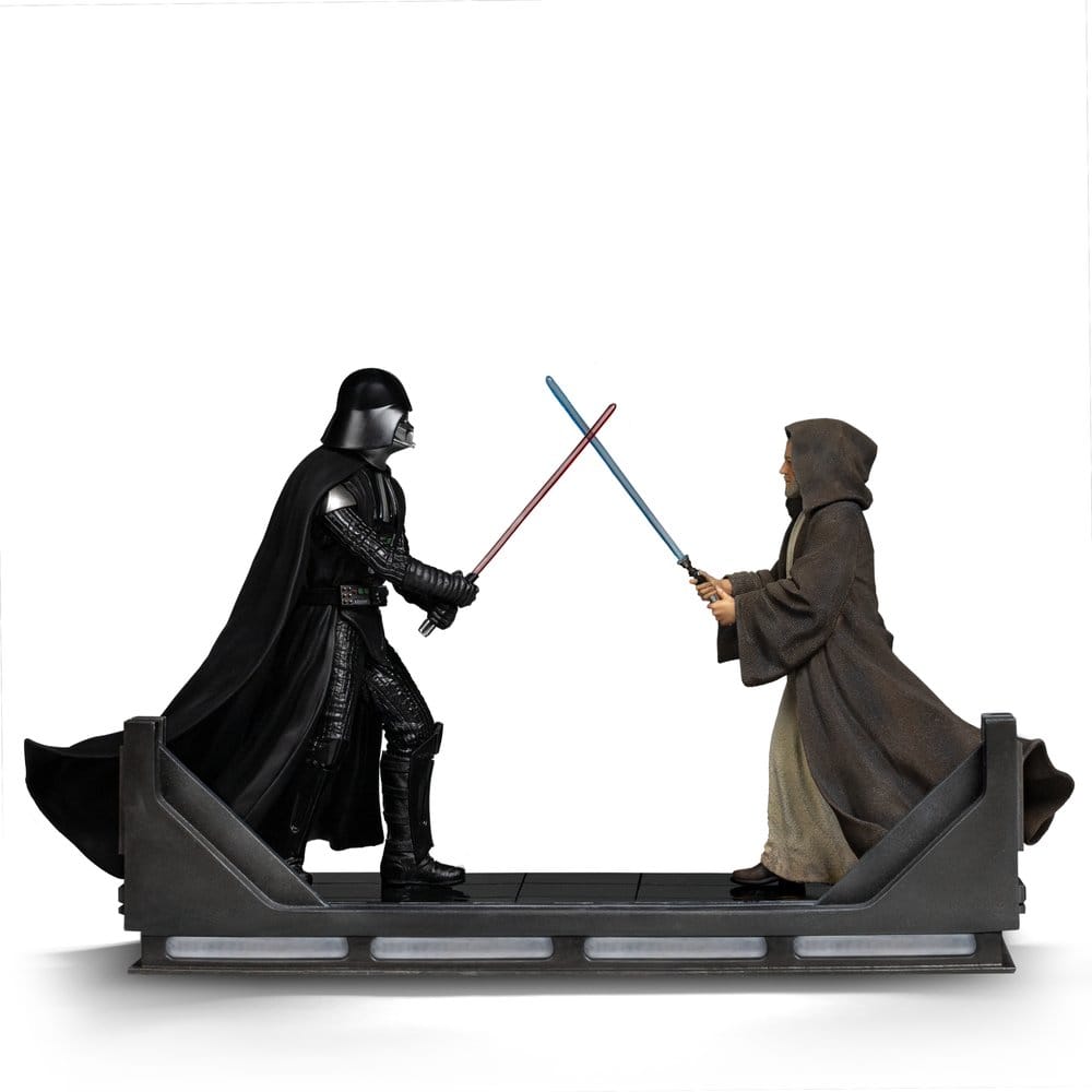PRE ORDINE - Star Wars Deluxe Art Scale Statue 1/10 Darth Vader Vs Obi-Wan Kenobi (CCXP Exclusive 2025) 24 cm