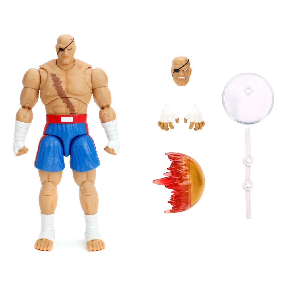 PRE ORDINE - Ultra Street Fighter II: The Final Challengers Action Figure 1/12 Sagat 19 cm
