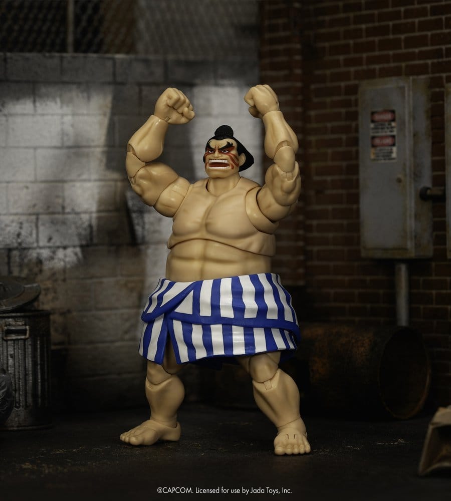 PRE ORDINE - Ultra Street Fighter II: The Final Challengers Action Figure 1/12 E. Honda 16 cm