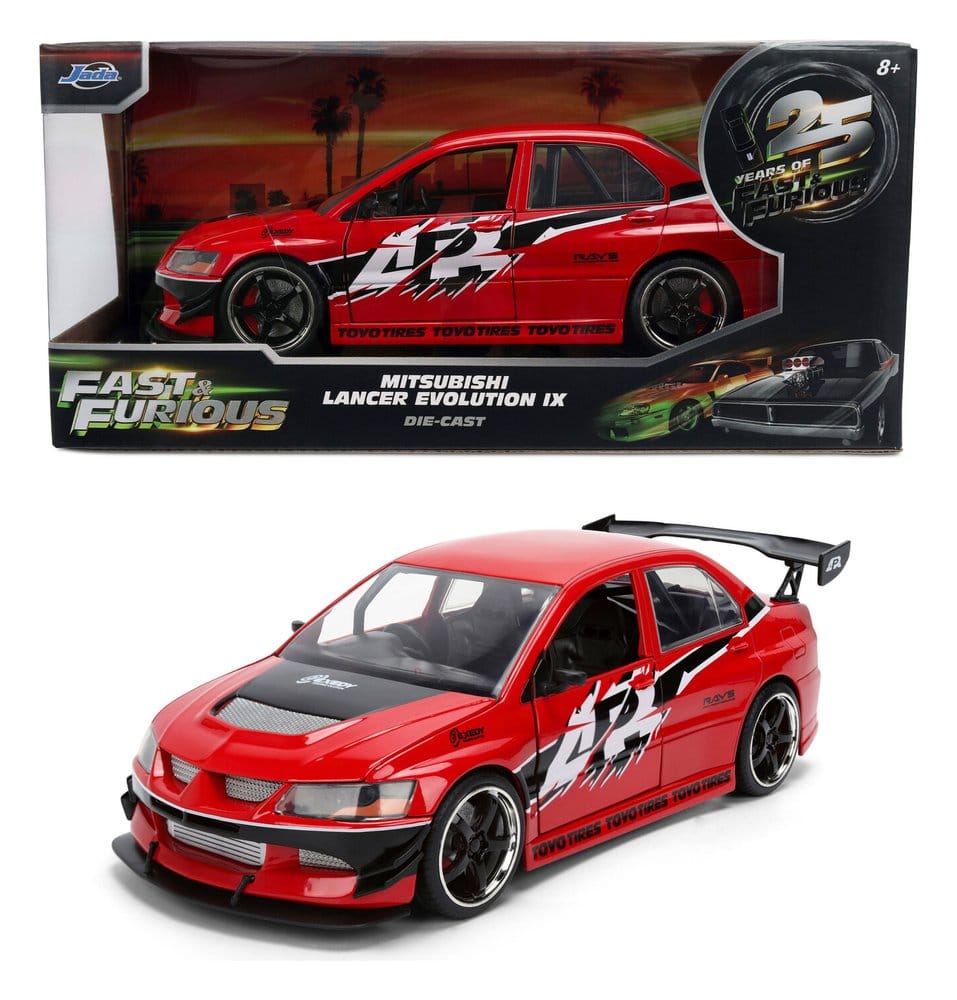 PRE ORDINE - Fast & Furious Diecast Vehicle 1:24 2006 Mitsubishi Lancer 19 cm