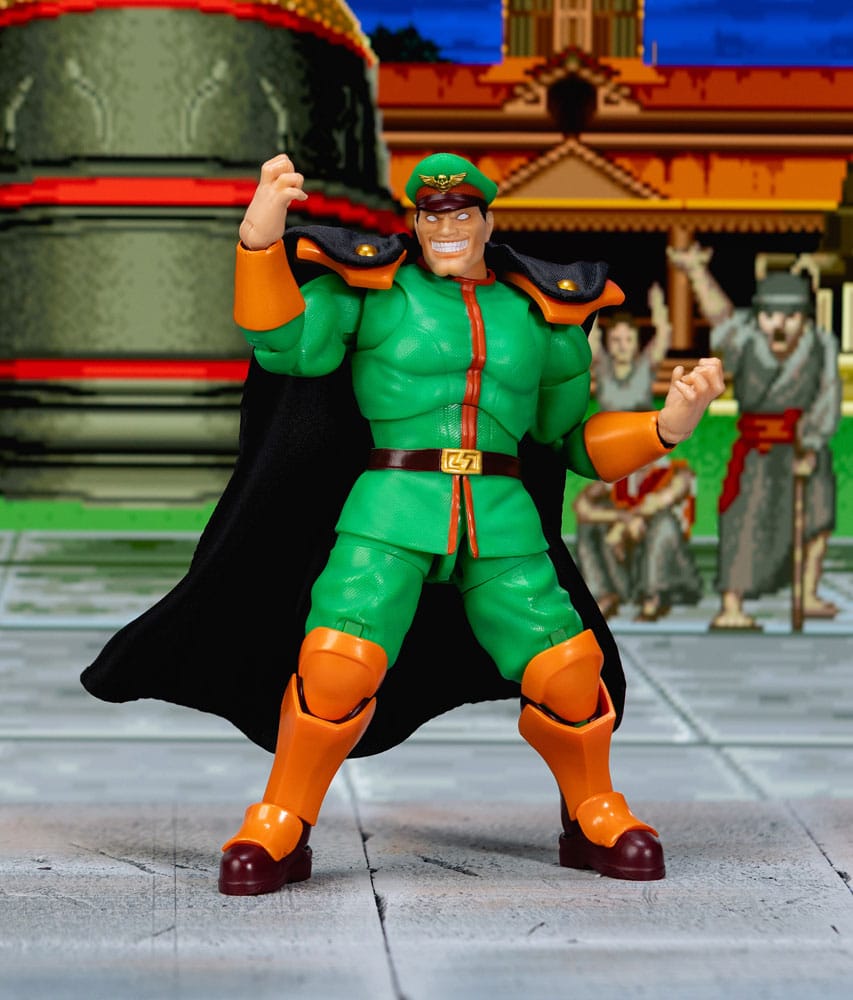 PRE ORDINE - Ultra Street Fighter II: The Final Challengers Action Figure 1/12 M. Bison Deluxe 15 cm