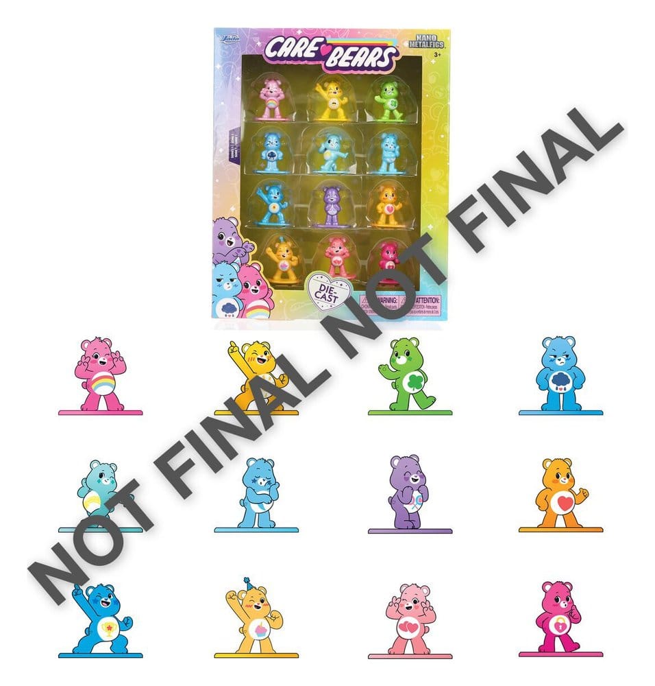 PRE ORDINE - Care Bears Nanofigs 12-Pack