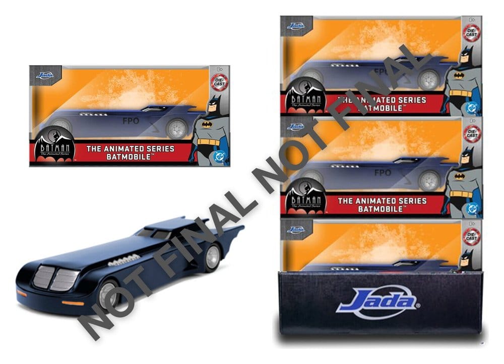 PRE ORDINE - Batman: The Animated Series Diecast Models 1/32 Batmobile Assortment (6)
