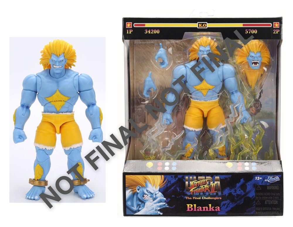 PRE ORDINE - Street Fighter II Action Figure Blanka P2 19 cm