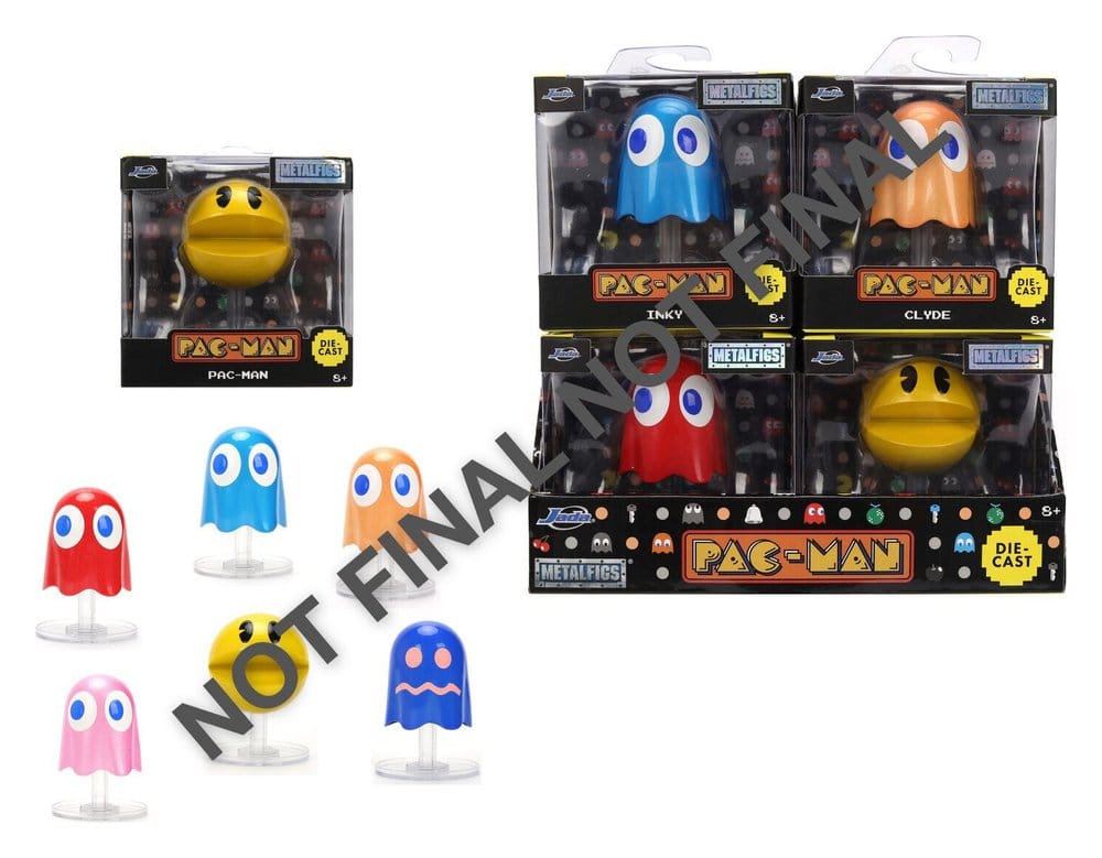 PRE ORDINE - Pac-Man Mini Figures Wave 1 6 cm Display (12)