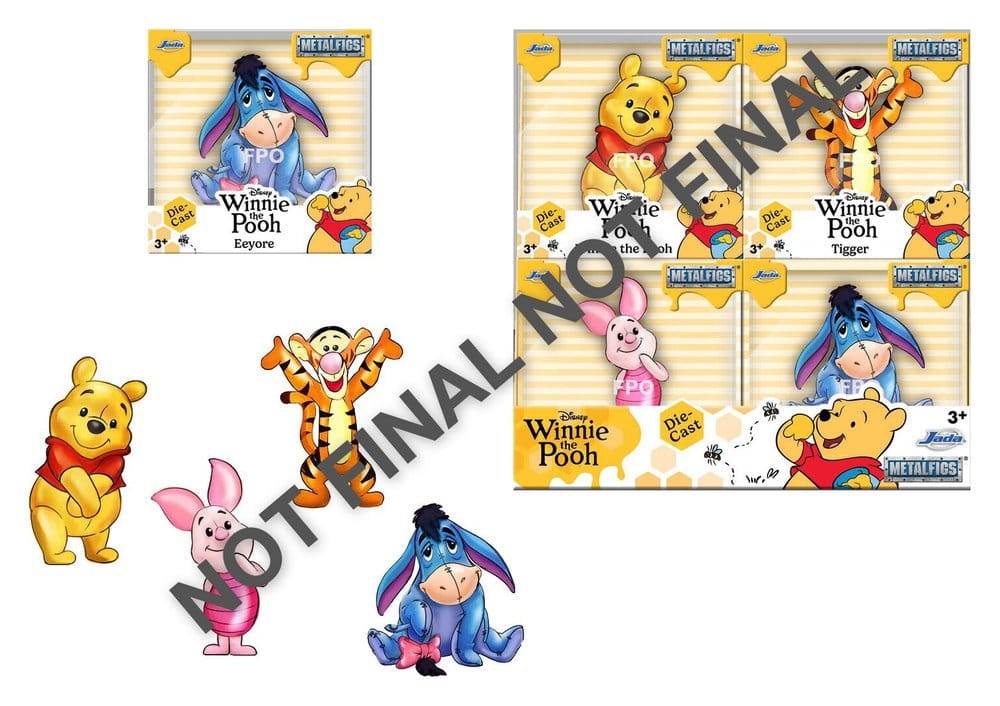PRE ORDINE - Disney Mini Figures Winnie the Pooh Wave 1 6 cm Display (12)