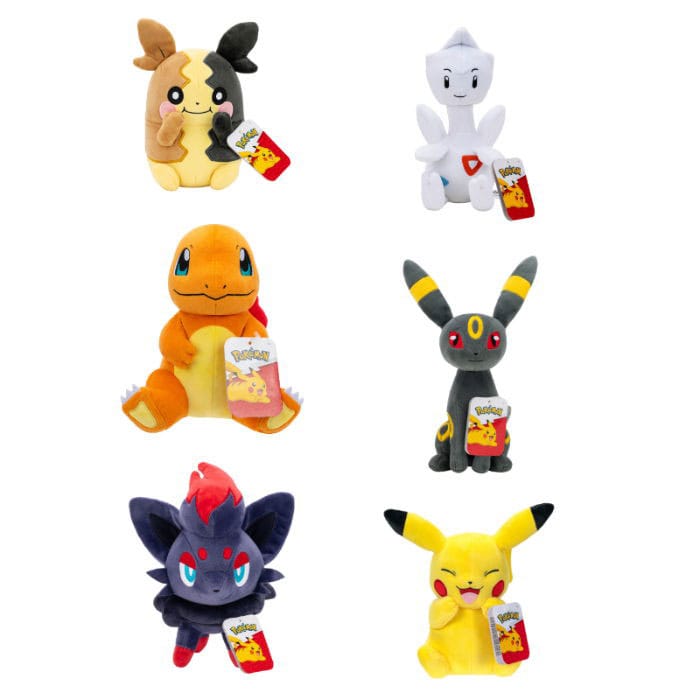 PRE ORDINE - Pokémon Plush Figure Version 23 20 cm Assortment (6)