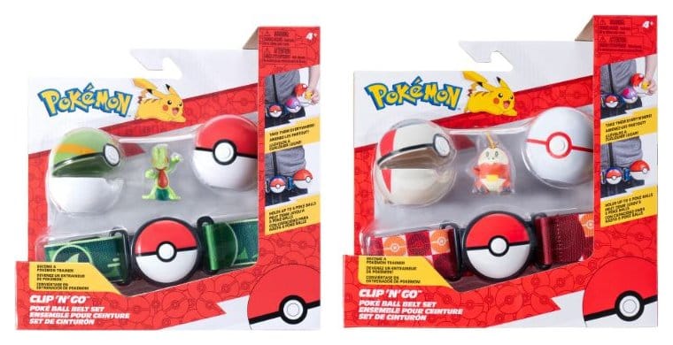 PRE ORDINE - Pokémon Clip 'n' Go Belt Set ver. 20 Assortment (4)