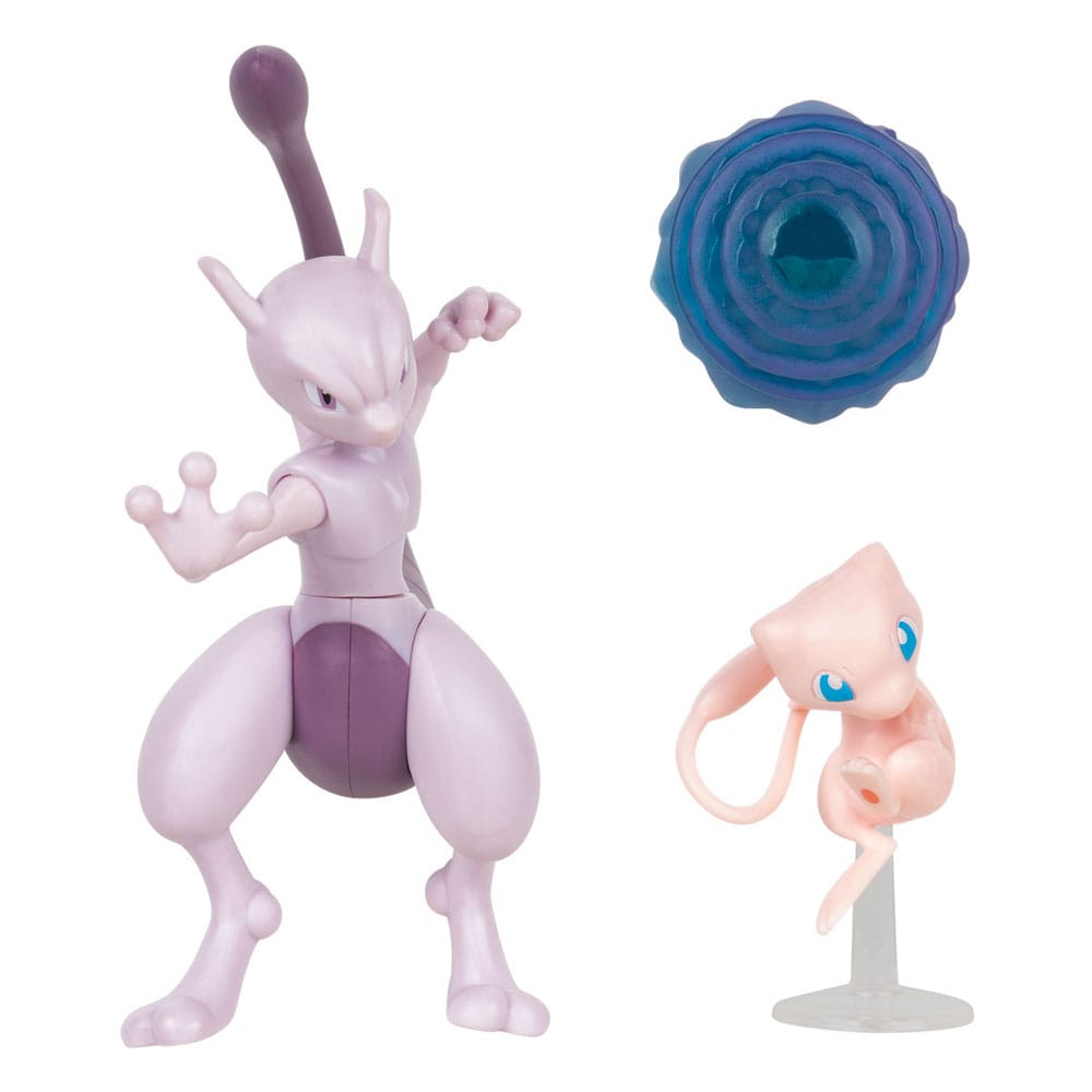 PRE ORDINE - Pokémon Figure 2-Pack Mewtwo 10 cm & Mew 5 cm