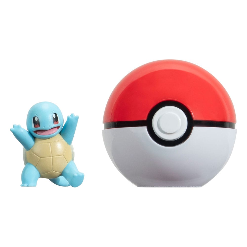 PRE ORDINE - Pokémon Clip'n'Go Poké Balls Squirtle #3 & Poké Ball