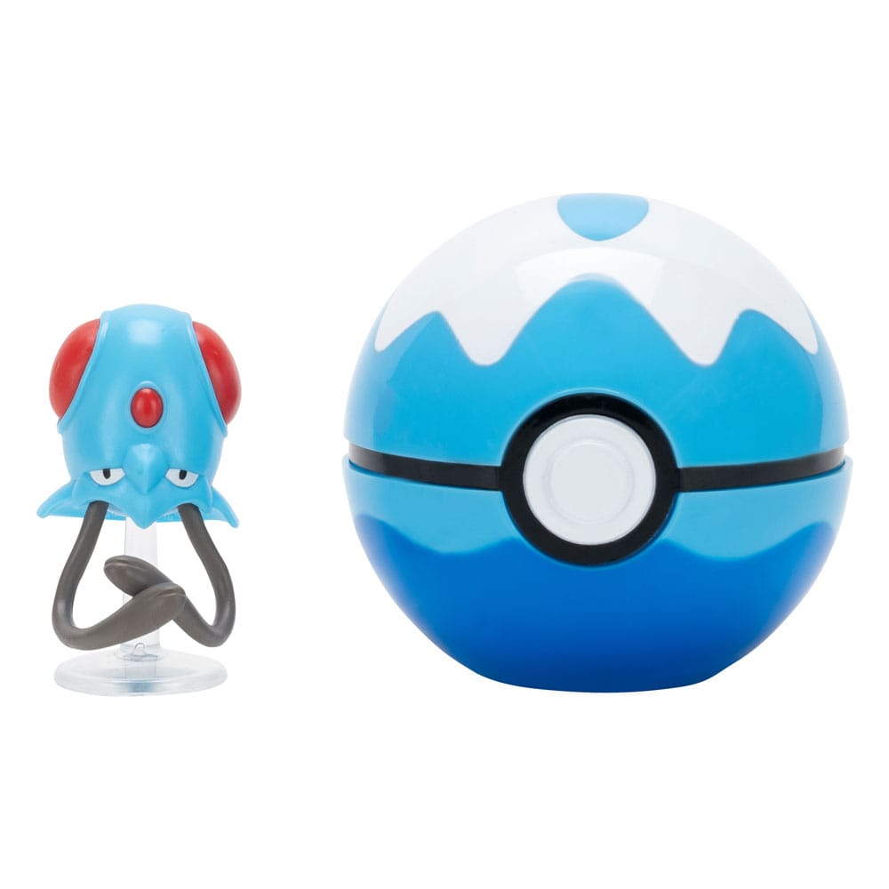 PRE ORDINE - Pokémon Clip'n'Go Poké Balls Tentacool & Dive Ball