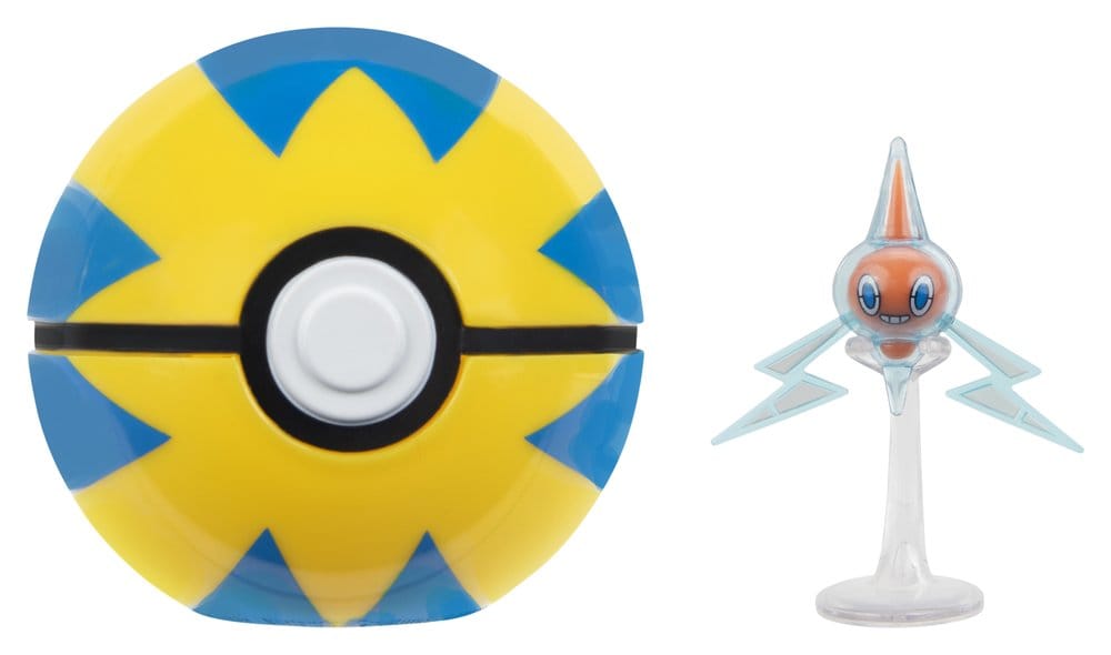 PRE ORDINE - Pokémon Clip 'n' Go Action Figure Wave 21 Rotom & Quick Ball
