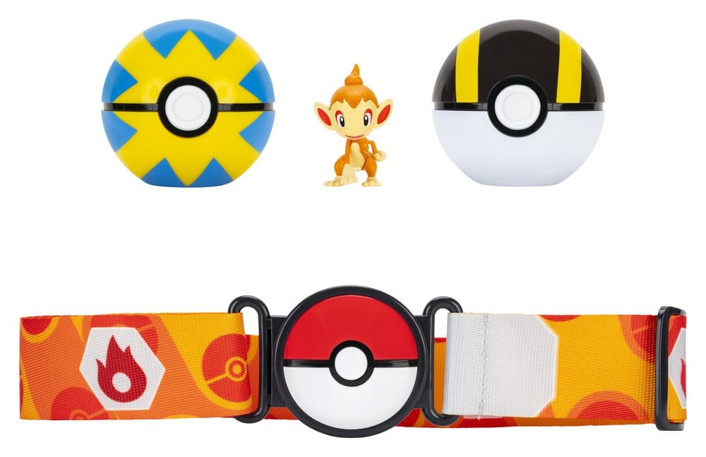 PRE ORDINE - Pokémon Clip 'n' Go Belt Set Chimchar