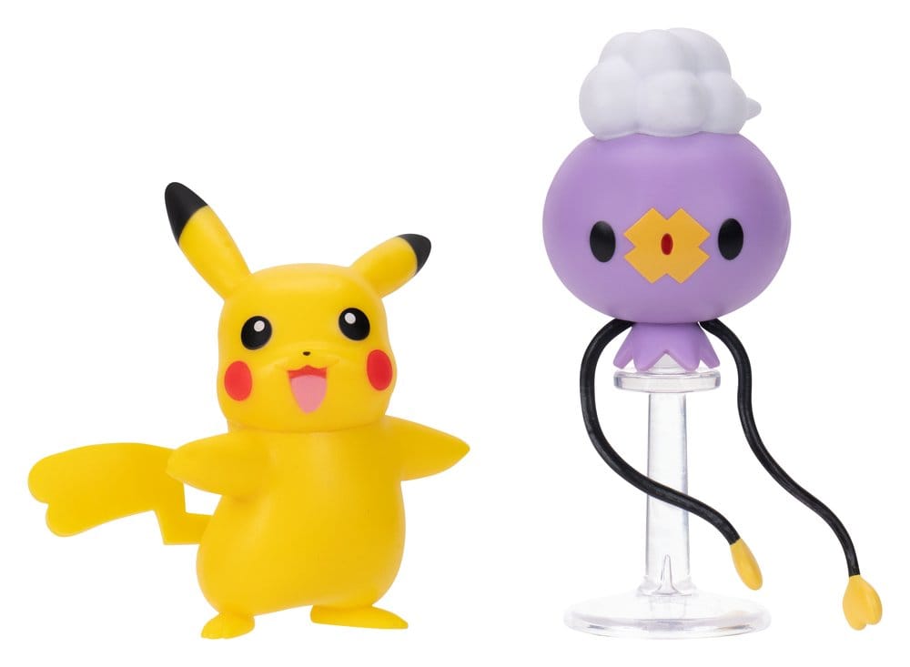 PRE ORDINE - Pokémon Battle Figure 2-Pack Drifloon & Pikachu