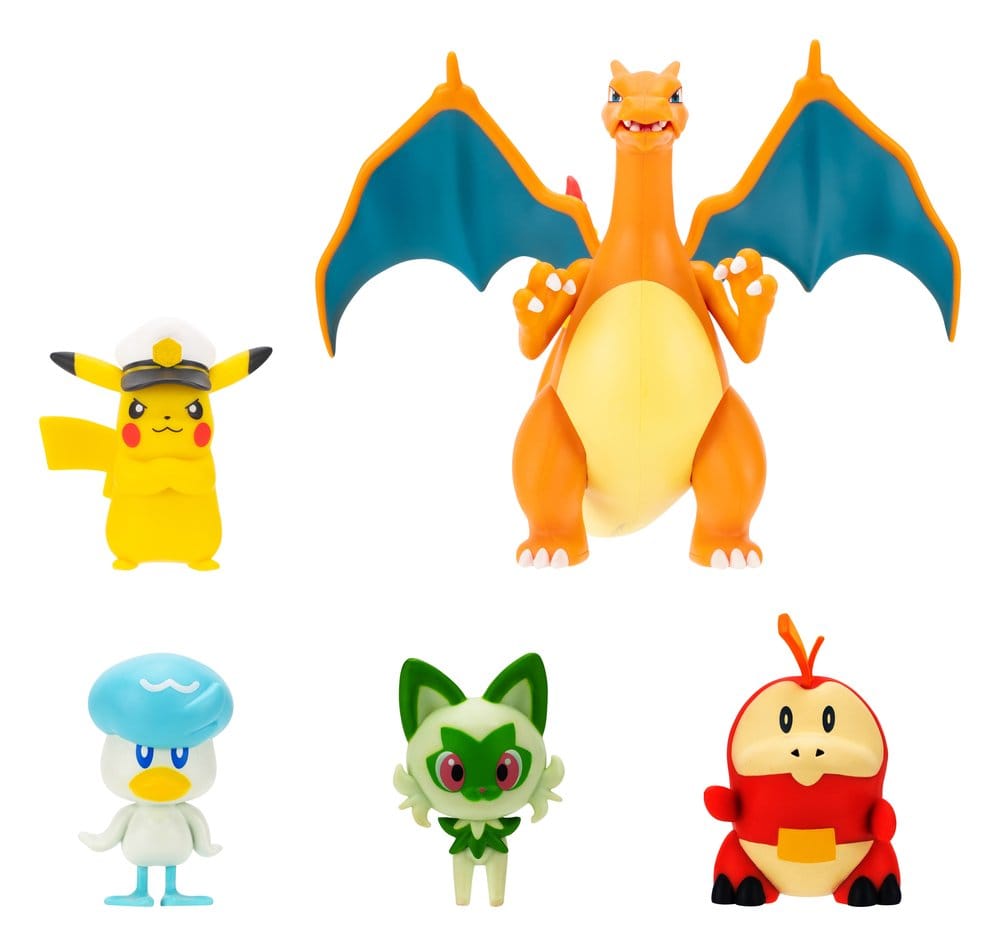 PRE ORDINE - Pokémon Battle Figure Action Figures 6-Pack Multi-Pack