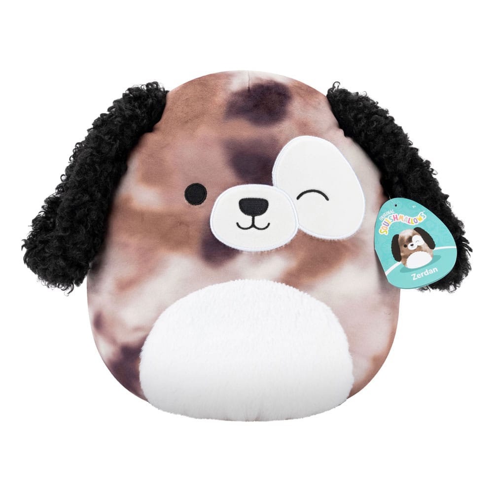 PRE ORDINE - Squishmallows Plush Figure Zerdan the Brown Marbled Dog 30 cm