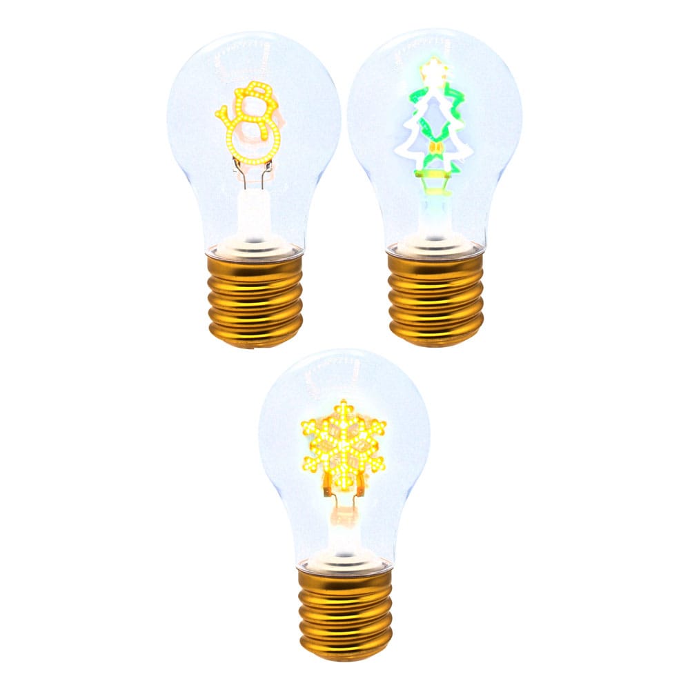 PRE ORDINE - LED Bulb Lights Christmas Assortment (12)