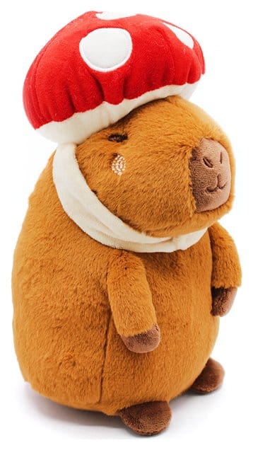 PRE ORDINE - Capybara Plush Figure Mushroom 23 cm