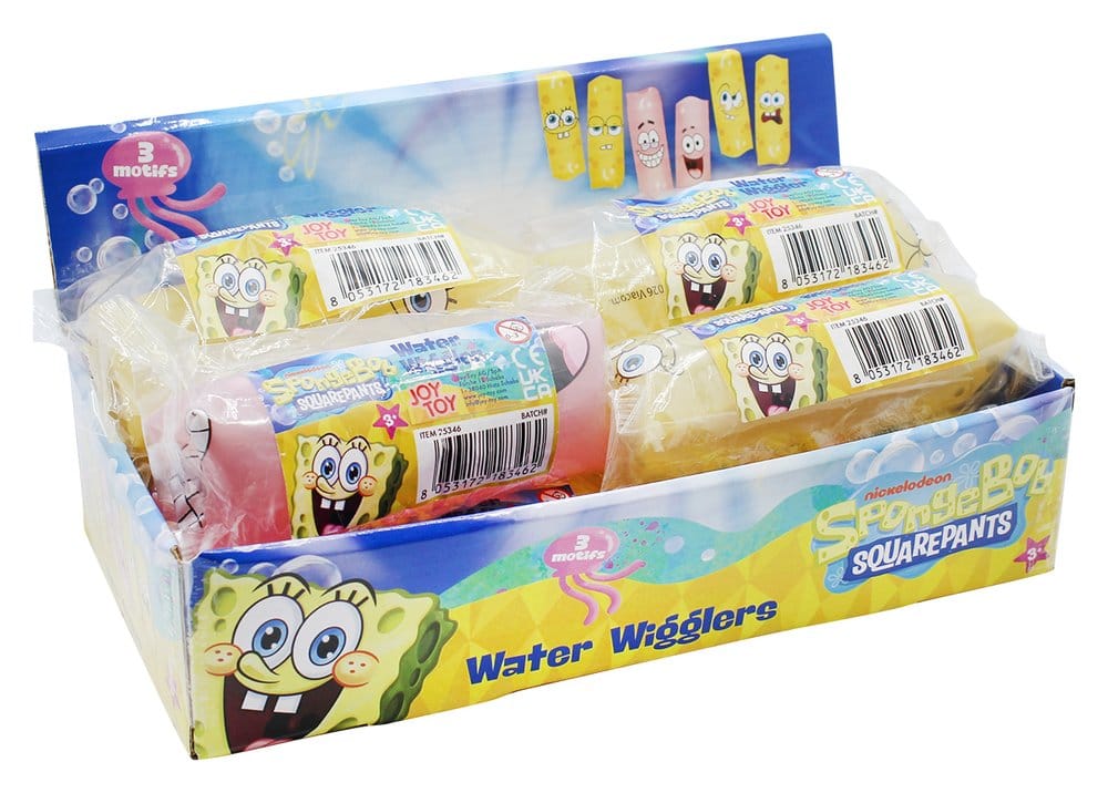 PRE ORDINE - Spongebob Water Wigglers Display (12)