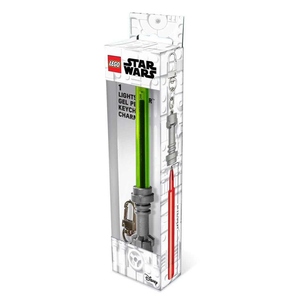 PRE ORDINE - LEGO Star Wars Gel Pens with Clip Lime Green