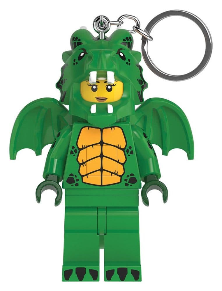 PRE ORDINE - Lego Mini Figure Keychain Light Green Dragon Girl