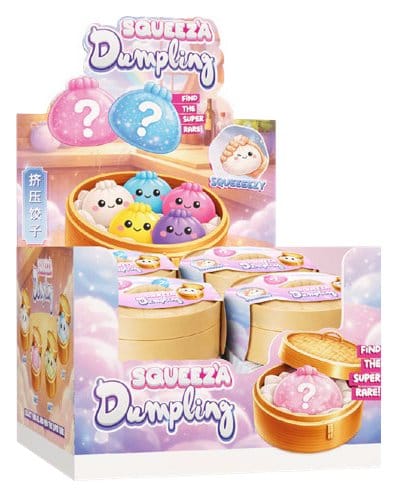 PRE ORDINE - Squeez'a Dumpling Squishy Blind Box Display (8)