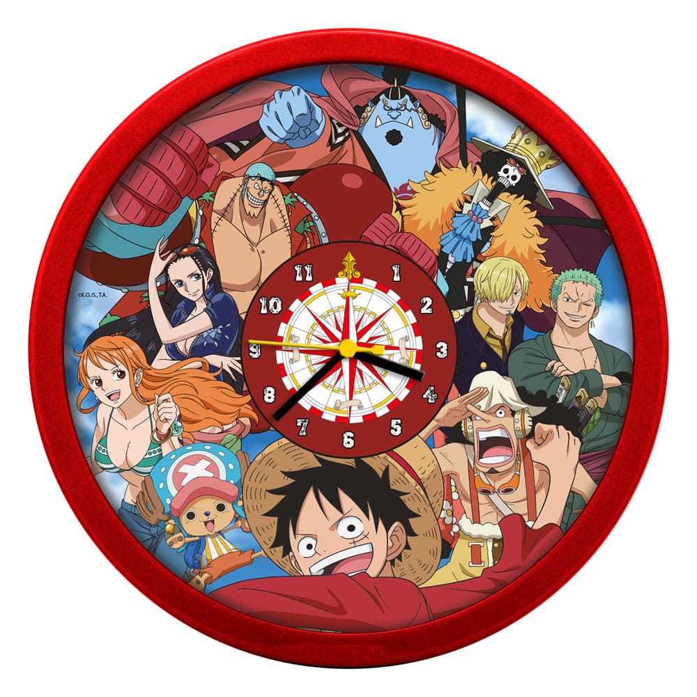 PRE ORDINE - One Piece Wall Clock
