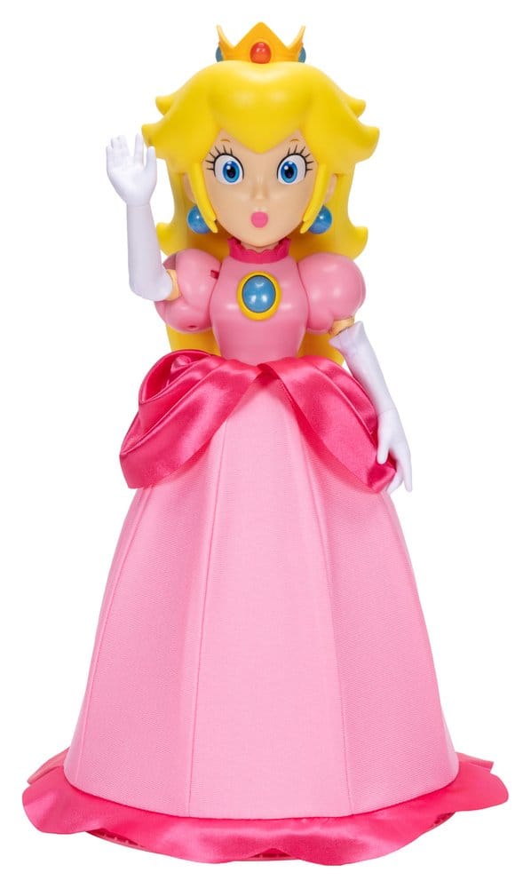 PRE ORDINE - Super Mario Talking Action Figure Yours Truly Princess Peach 36 cm