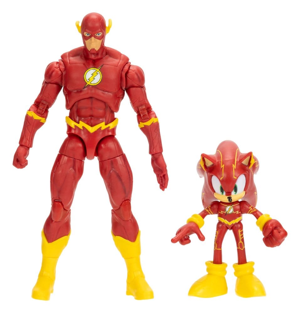 PRE ORDINE - DC x Sonic - The Hedgehog Action Figues 2-Pack Wave 4 Assortment (6)