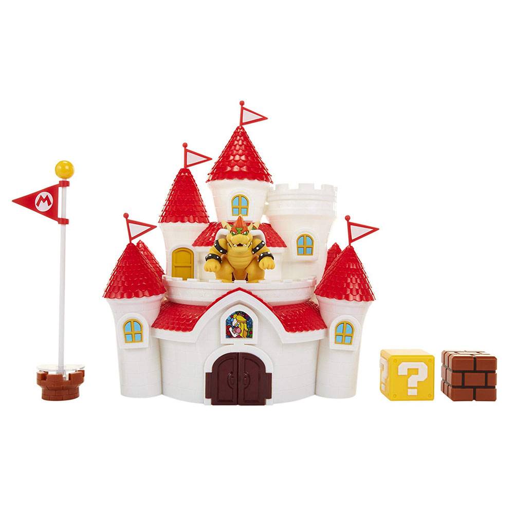 PRE ORDINE - World of Nintendo Playset Super Mario Mushroom Kingdom Castle
