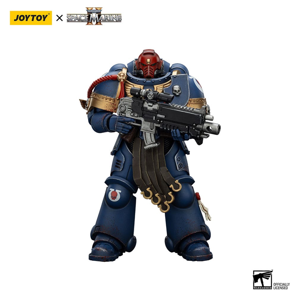 PRE ORDINE - Warhammer 40,000: Space Marine 2 Action Figure Ultramarines Sergeant Gadriel Collectors Edition 13 cm