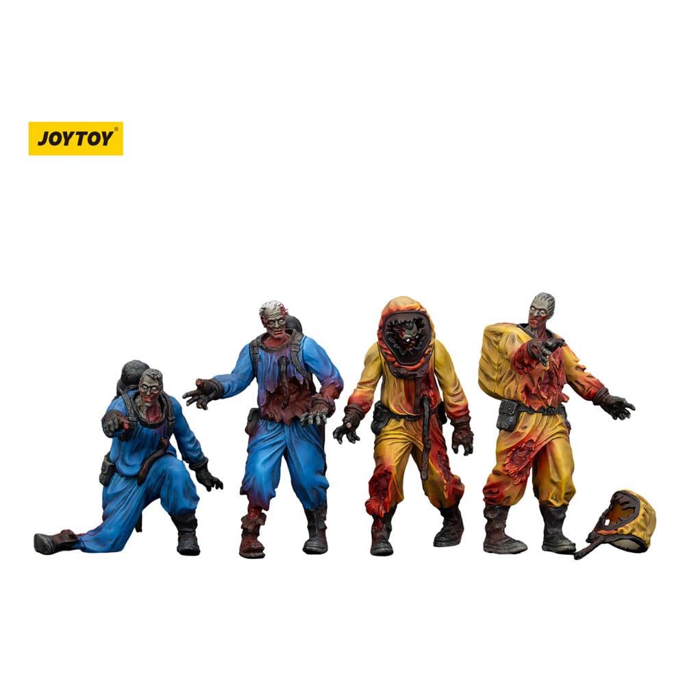PRE ORDINE - Zombie Dark Source Action Figures 4-Pack Biochemical Lab Team 8 cm