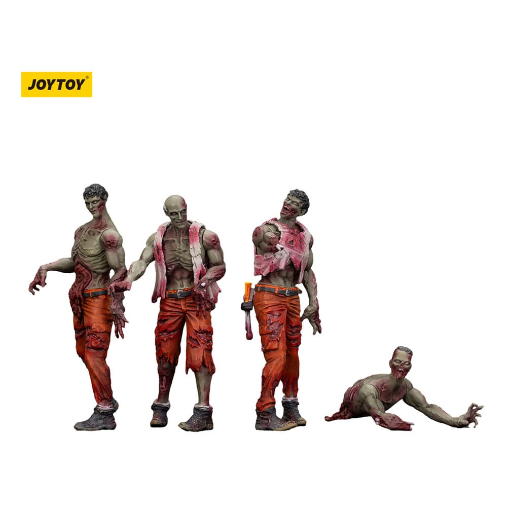 PRE ORDINE - Zombie Dark Source Action Figures 4-Pack Mechanic Team 8 cm