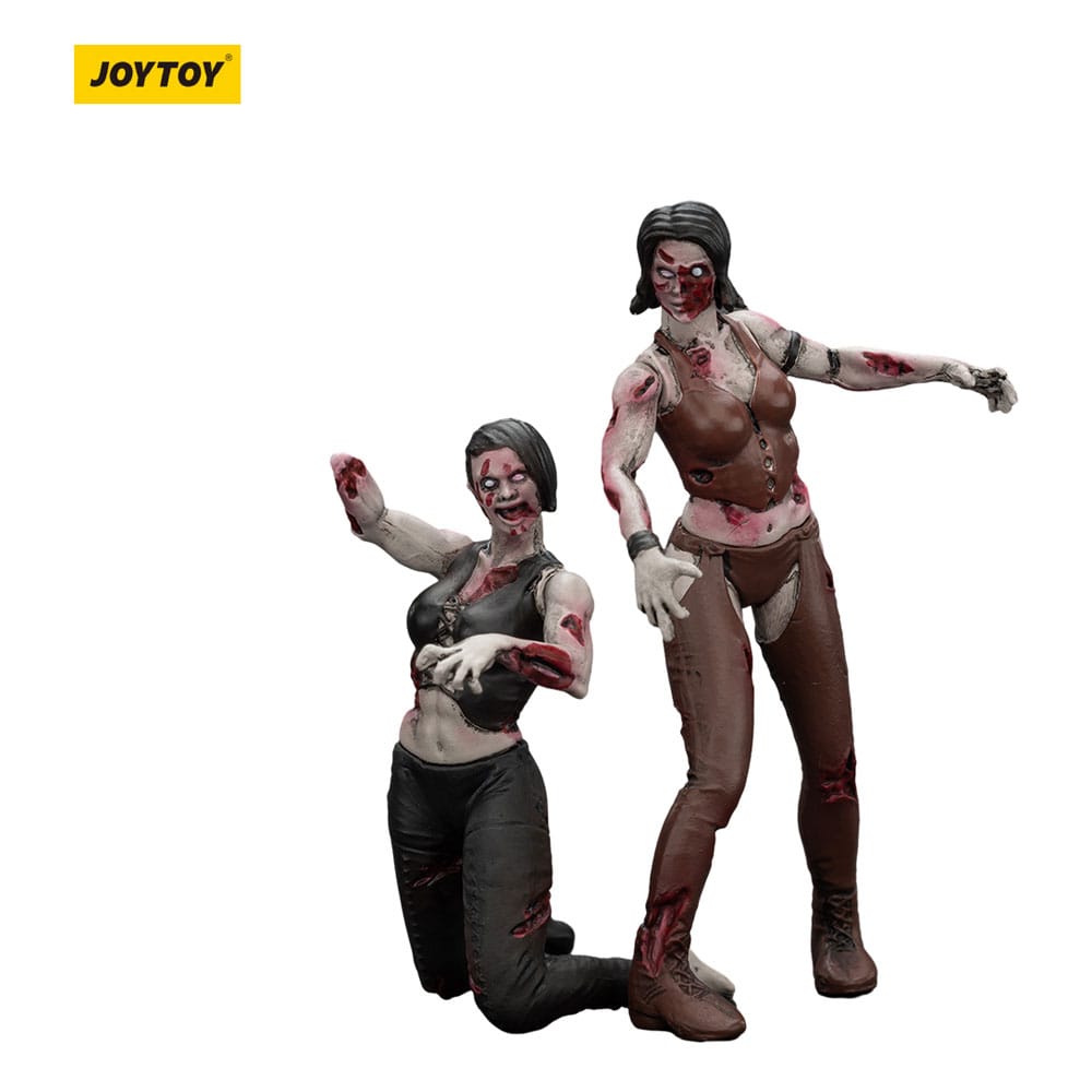 PRE ORDINE - Zombie Dark Source Action Figures 2-Pack Female wrestlers 8 cm